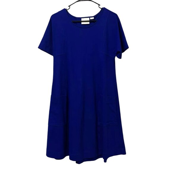 Maeve Dresses & Skirts - Anthropologie Maeve Women dress Size XS Blue Pockets Cotton/spandex Stretch